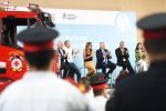 Fernández oficializó el Seguro Nacional de Bomberos Voluntarios