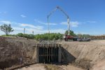 La obra de la alcantarilla de calle Hernandarias tiene un avance del 82 por ciento