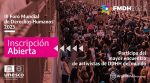 Invitan a participar del III Foro Mundial de Derechos Humanos