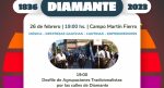 Diamante celebrará un nuevo aniversario de su fundación