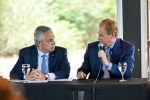 Fernández y Bordet encabezaron un acto en Concepción del Uruguay