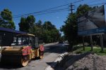 Bahl recorrió la obra de calle General Espejo