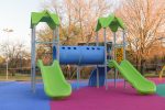 Trabajan en la recuperación del Parque Infantil Apolinario Osinalde