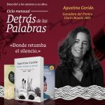 La escritora Agustina Caride participará del ciclo «Detrás de las palabras»