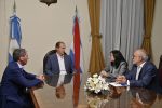 Bordet se reunió con la presidenta del Banco Nación