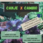 Invitan a participar de una jornada de «Canje x Cambio»