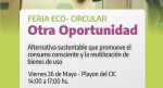 Diamante invita a la primera feria eco – circular «Otra oportunidad»