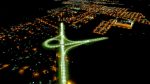 Inauguraron la iluminación en el cruce del Acceso Norte con la ruta nacional 12