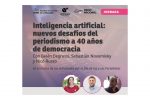 Jornada sobre inteligencia artificial y periodismo a 40 años de democracia