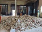 Avances en la obra de puesta en valor del Salón Mariano Moreno del Concejo Deliberante