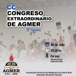 El Congreso Extraordinario de AGMER volverá a reunirse este jueves en Paraná