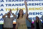 Acosta cerró su campaña con la presencia de Frigerio