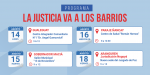«La Justicia va a los barrios» prestará servicios en Gualeguay, Maciá, Paraje Ñancay y Aranguren