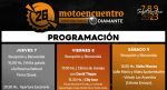 Diamante presentó la grilla de actividades para la edición 26 del Motoencuentro Internacional