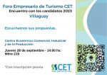 La Cámara Entrerriana de Turismo convocó a los candidatos a la Gobernación