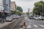 Ejecutan trabajos de pavimentación en calle Echagüe