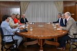 Caputo recibió a la Mesa de Enlace