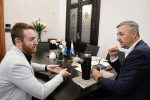 Hein y Filipuzzi dialogaron sobre la oferta académica de la Facultad de Ciencia y Tecnología