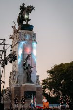 Frigerio encabezó el acto del 173º aniversario de la Batalla de Caseros