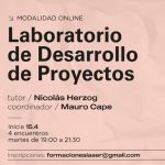 Laboratorio de Desarrollo de Proyectos en el Instituto Autárquico Audiovisual