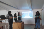 Estudiantes entrerrianas presentaron al IAPV una propuesta de viviendas aptas para los préstamos actuales