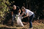 Frigerio participó de la limpieza del arroyo Las Tunas