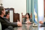Aluani Aluani se reunió con representantes de los trabajadores de Vialidad Nacional
