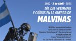 Diamante invita a participar del acto por el Día del Veterano y Caídos en la Guerra de Malvinas