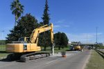 Trabajan en la repavimentación de avenida Uranga