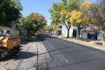 Avances en los trabajos de repavimentación de calle Maipú