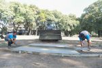 Avanza la obra de puesta en valor del parque infantil Apolinario Osinalde