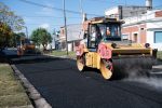 Continúa el plan de repavimentación en calles de Paraná